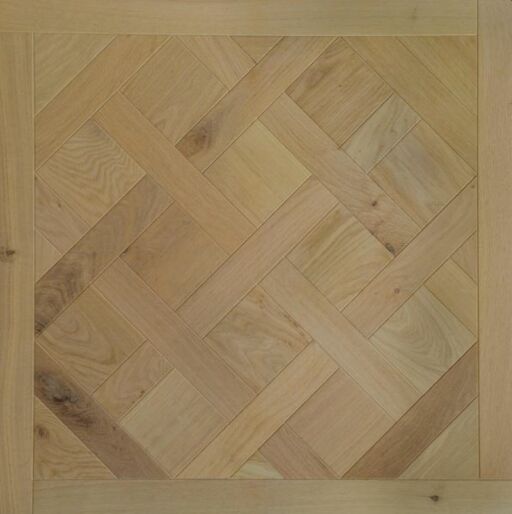 Tradition Nature Engineered Oak, Versailles Panels, Brushed, Unfinished 800x20x800mm