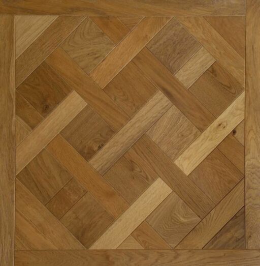 Tradition Nature Engineered Oak, Versailles Panels, Brushed, Smoked Lacquered 800x20x800mm