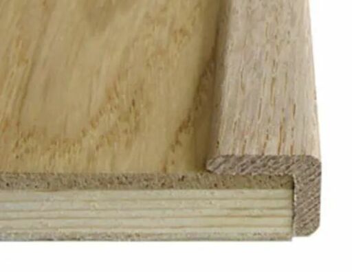 Traditions Solid Oak Corner Bead, Satin Lacquered, 19x19mm, 0.9m