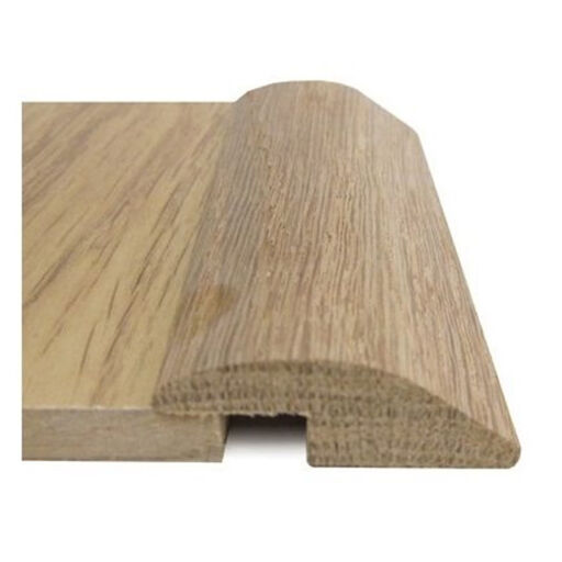 Traditions Solid Oak Reducer Threshold, Satin Lacquered, 7mm, 90cm