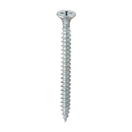 TIMCO Solo Chipboard & Woodscrews - PZ - Double Countersunk - Zinc (6.0 x 70, Box of 200)