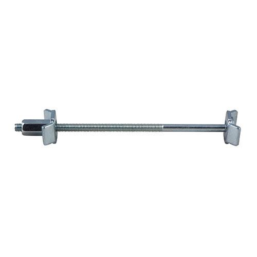 TIMCO Worktop Connectors - Zinc (M6 x 150, Bag of 6)