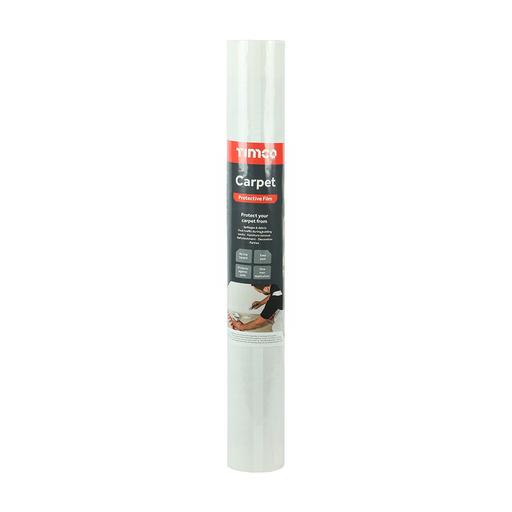 TIMCO Protective Film - For Carpet (50m x 0.6m, Roll of 1)