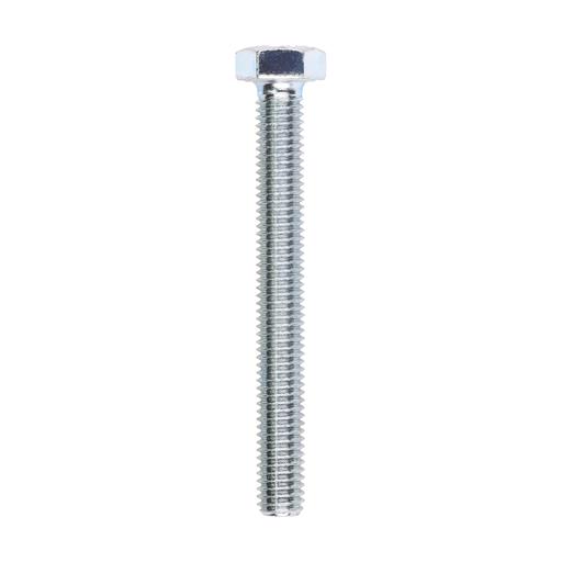 TIMCO Set Screws - Grade 8.8 - Zinc (M8 x 70, Box of 100)