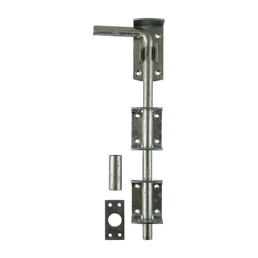 TIMCO Garage Drop Down Bolt - Hot Dipped Galvanised (12, Plain Bag of 1)