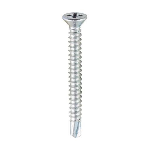 TIMCO Window Fabrication Screws - Countersunk - PH - Self-Tapping - Self-Drilling Point - Zinc (3.9 x 38, Box of 1000)