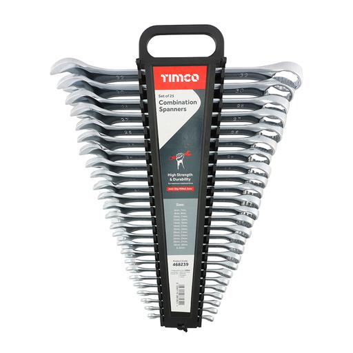 TIMCO Spanner Set - Combination (25pcs, Pack of 25)