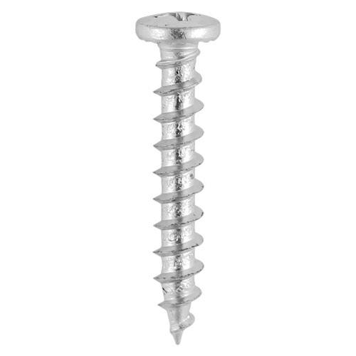 TIMCO Window Fabrication Screws - Friction Stay - Shallow Pan With Serrations - PH - Single Thread - Gimlet Tip - Stainless Steel (4.8 x 30, Box of 1000)