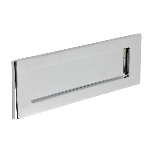 TIMCO Victorian Letter Plate - Polished Chrome (250 x 74, Box of 1)