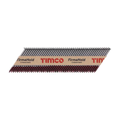 TIMCO Firmahold Collated Clipped Head Nails - Trade Pack - Ring Shank - Bright (2.8 x 50, Box of 3300)
