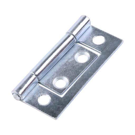 TIMCO Flush Hinge (105) - Zinc (50 x 38.5, TIMpac of 1)