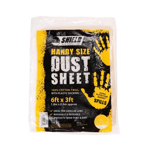 TIMCO Laminated Dust Sheet - Handy Size (6ft x 3ft, Bag of 1)