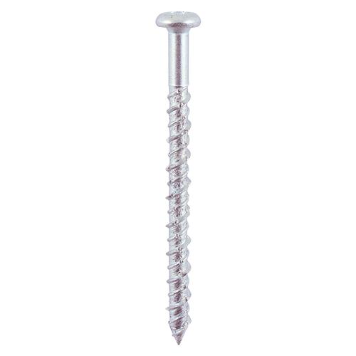 TIMCO Masonry Screws - TX - Pan - Zinc (6.0 x 80, Box of 100)