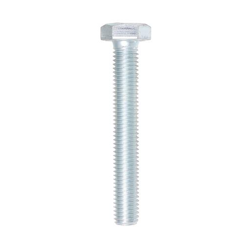 TIMCO Set Screws - Grade 8.8 - Zinc (M10 x 70, Box of 100)
