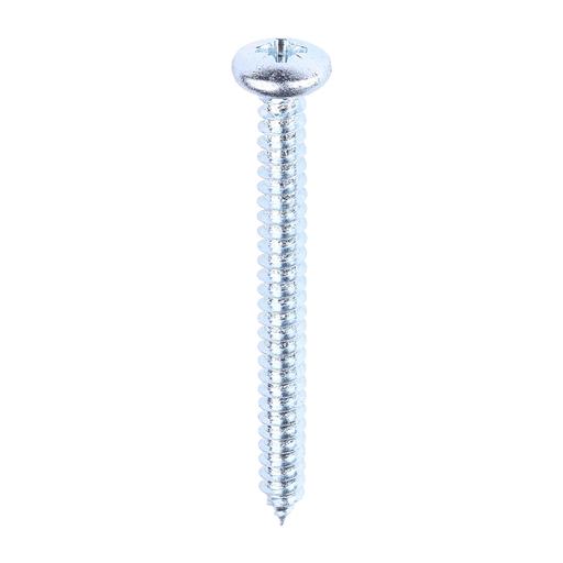 TIMCO Self-Tapping Screws - PZ - Pan - Zinc (10 x 2, Box of 200)