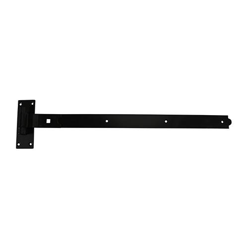 TIMCO Pair Of Cranked Band & Hook On Plates - Black (900mm, Plain Bag of 1)