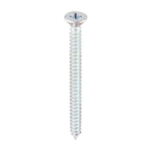 TIMCO Self-Tapping Screws - PZ - Countersunk - Zinc (8 x 2, Box of 200)