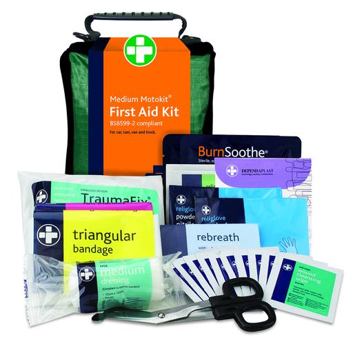 TIMCO First Aid Kit - Car & Van (Medium, Bag of 1)