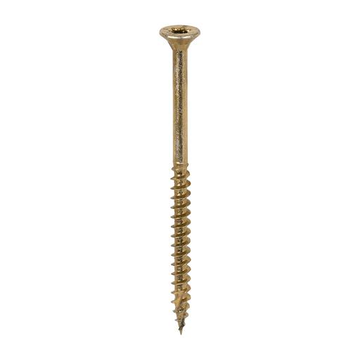 TIMCO C2 Clamp-Fix - TX - Double Countersunk With Ribs - Twin-Cut - Yellow (4.5 x 70, Box of 200)