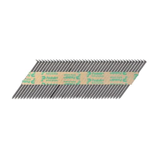 TIMCO Paslode Im360Ci Nails & Fuel Cells Trade Pack - Ring Shank - Bright - 141081 (3.1 x 75/2CFC, Box of 2200)