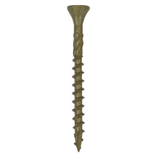 TIMCO C2 Deck-Fix - TX - Countersunk With Ribs - Twin-Cut - Green (4.5 x 75, Box of 250)