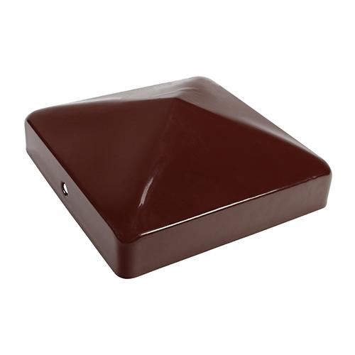 TIMCO Fence Post Cap - Oxide Red (100mm, Unit of 1)