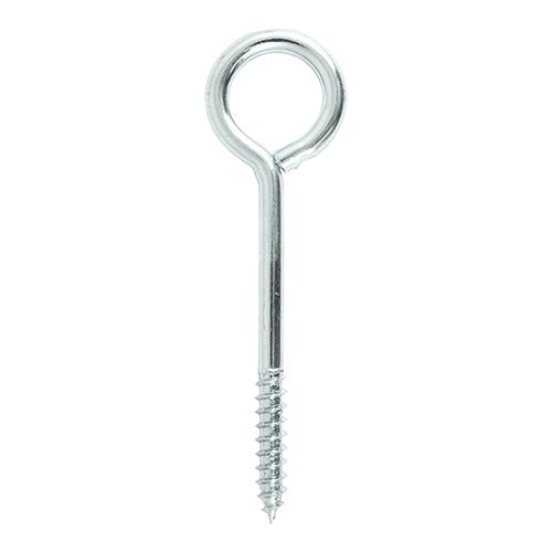 TIMCO Vine Eyes - Zinc (75mm, TIMpac of 4)