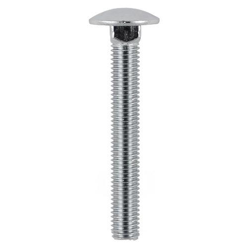 TIMCO Carriage Bolts - A2 Stainless Steel (M6 x 30, Bag of 10)