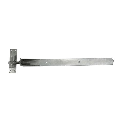 TIMCO Pair Of Adjustable Band & Hook On Plates Hot Dipped Galvanised (600mm, Plain Bag of 1)