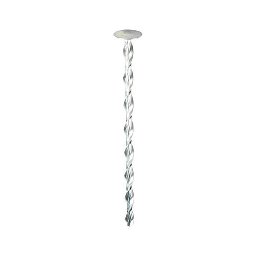 TIMCO Helical Flat Roof Fixing - Zinc (8.0 x 90, Bag of 25)