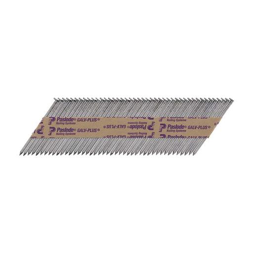 TIMCO Paslode Im350+ Nails & Fuel Cells Retail Pack - Ring Shank - Galvanised + - 141256 (2.8 x 51/1CFC, Box of 1100)