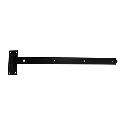 TIMCO Pair Of Straight Band & Hook On Plates - Black (750mm, Plain Bag of 1)