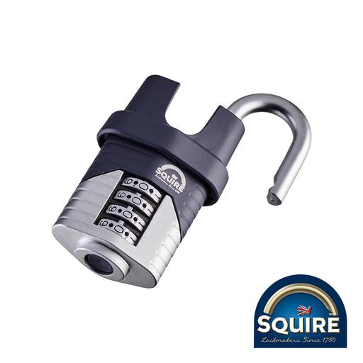 TIMCO Vulcan Combination Padlock - Boron Closed Shackle - Vulcan Combi 40Cs (40mm, Blister Pack of 1)