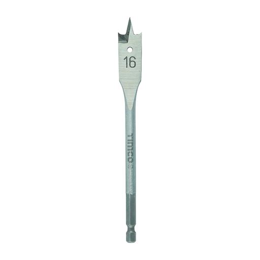 TIMCO Flat Wood Bit (16.0 x 152, Blister Pack of 1)