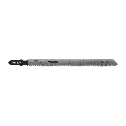TIMCO Jigsaw Blades - Wood Cutting - Hcs Blades - T101Brlong (Pack of 5)
