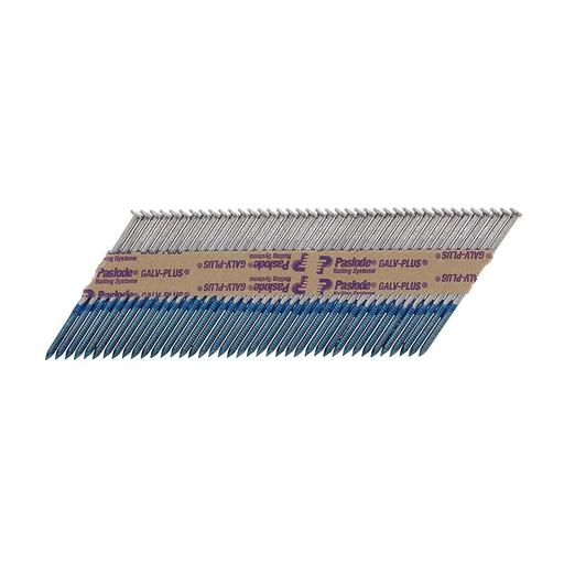 TIMCO Paslode Im360Ci Nails & Fuel Cells Retail Pack - Ring Shank - Galvanised + - 141080 (2.8 x 51/1CFC, Box of 1100)