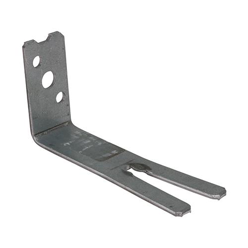 TIMCO Fishtailed Frame Cramps - Heavy Duty - Galvanised (100/50, Unit of 1)