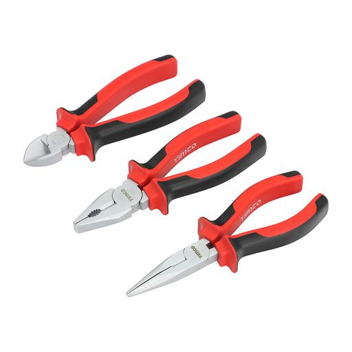TIMCO General Purpose Pliers Set (3pcs, Blister Pack of 3)