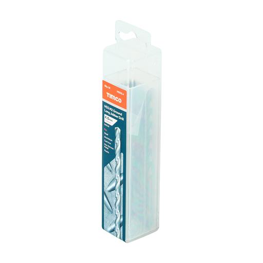 TIMCO Ground Long Jobber Drills - HSS M2 (4.0mm, Tube of 10)