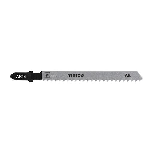 TIMCO Jigsaw Blades - Metal Cutting - HSS Blades - T127D (Pack of 5)