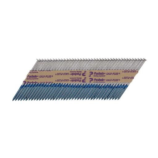 TIMCO Paslode Im360Ci Nails & Fuel Cells Retail Pack - Ring Shank - Galvanised + - 141079 (2.8 x 63/1CFC, Box of 1100)