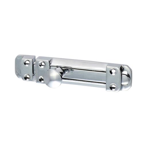 TIMCO Contract Flat Section Bolt - Polished Chrome (110 x 25mm, Bag of 1)