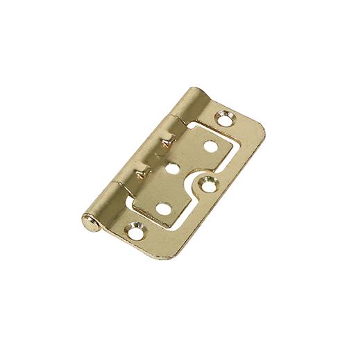 TIMCO Hurlinge - Fixed Pin (104) - Electro Brass (75 x 55, Plain Bag of 1)