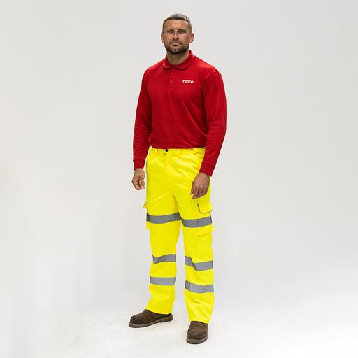 TIMCO Hi-Visibility Executive Trousers - Yellow (XX Large, Bag of 1)