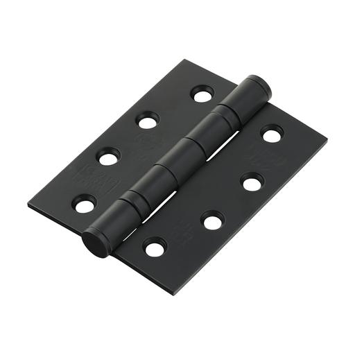 TIMCO Grade 13 Fire Door Hinges - Matt Black Stainless Steel (101 x 76 x 3, Box of 1.5)