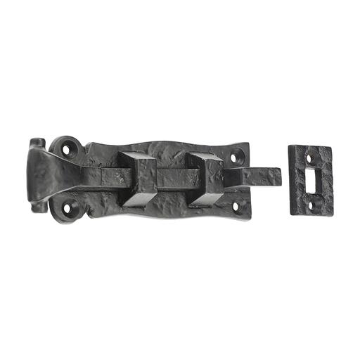 TIMCO Scroll Necked Bolt - Antique Black (4, Bag of 1)