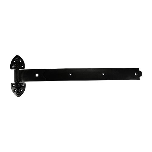 TIMCO Pair Of Heavy Reversible Hinges - Black (450mm, Plain Bag of 1)