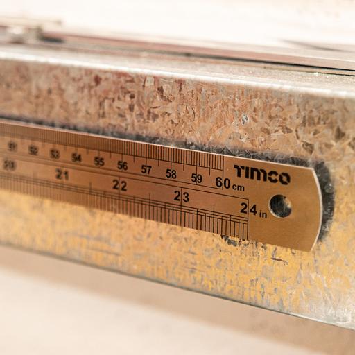 TIMCO Steel Ruler (600mm, Wallet of 1)
