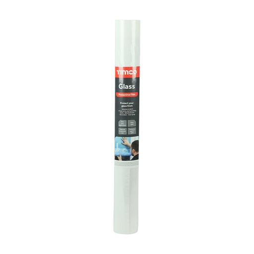 TIMCO Protective Film - For Glass (25m x 0.6m, Roll of 1)