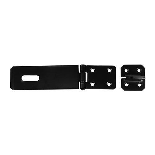 TIMCO Safety Pattern Hasp & Staple - Black (3, Plain Bag of 1)